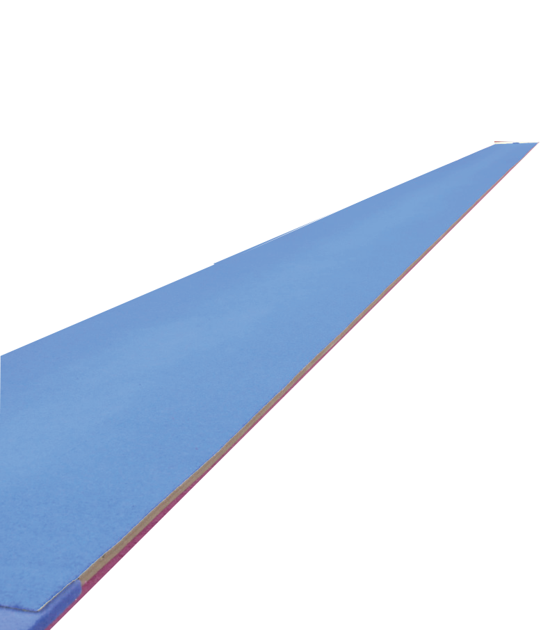 Steza za zalet na preskoku