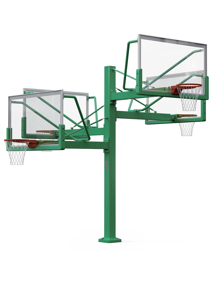 Štirinivojsko stojalo za košarko