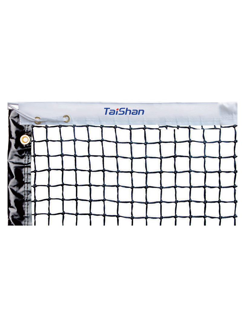 Teniška mreža z enojno vrvico
